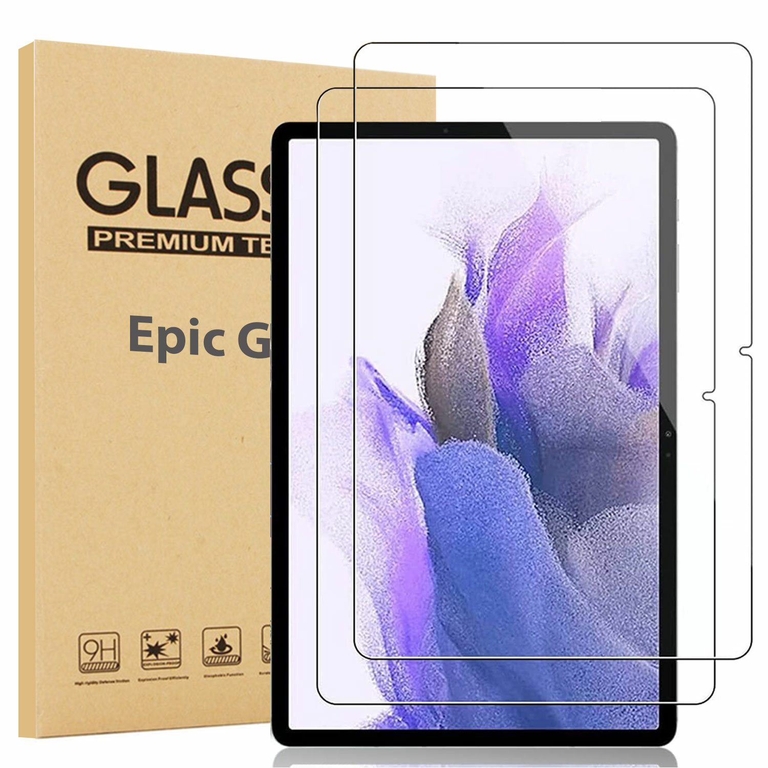 (2 Pack) Tempered Glass Screen Protector For Samsung Galaxy Tab S8 11 inch 2022