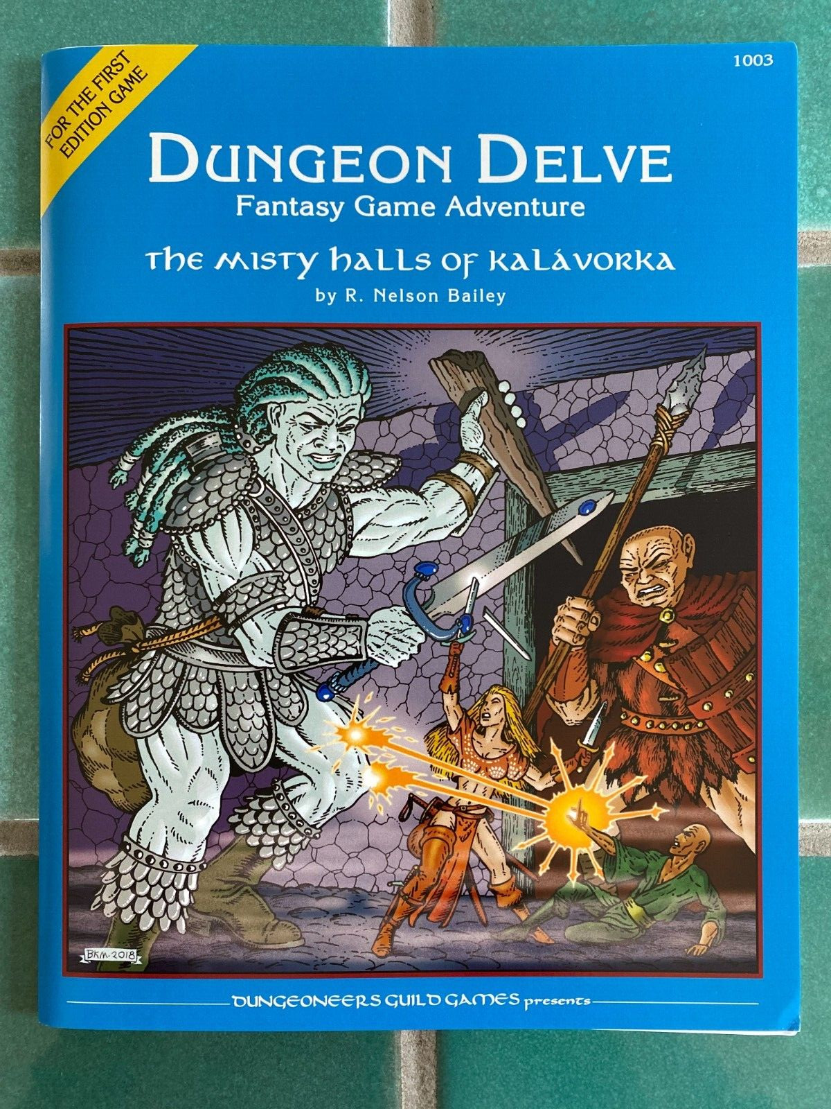 DUNGEON DELVE The Misty Halls of Kalavorka Dungeoneers Guild New 1st Ed. rpg