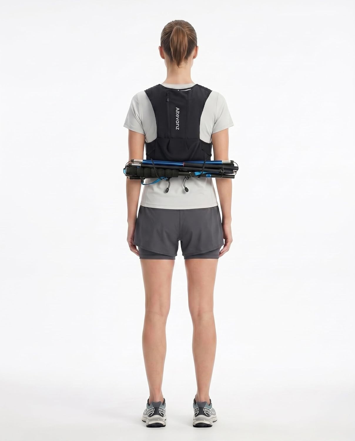 10L Hydration Vest Running Backpack Ultralight Trail Pack Flask