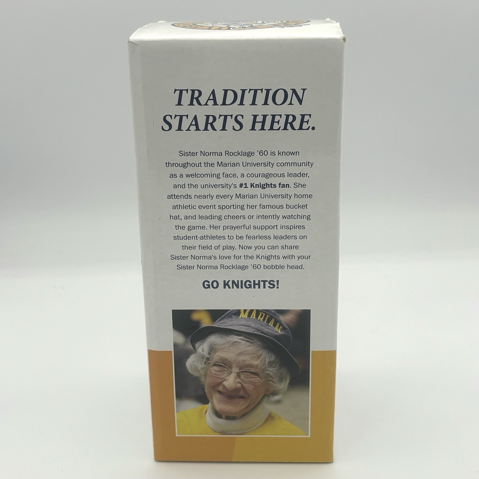 Sr. Norma Rocklage Marian University Bobble Head Homecoming 2018
