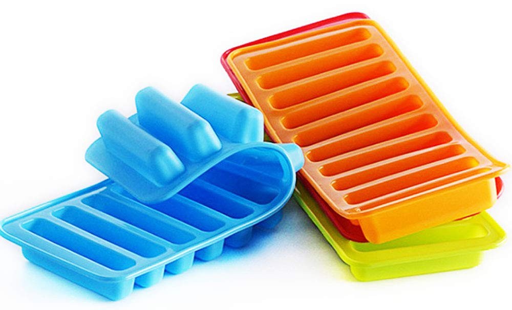 2 Ice Tube Making Trays for Water Bottles - 2pc Sets