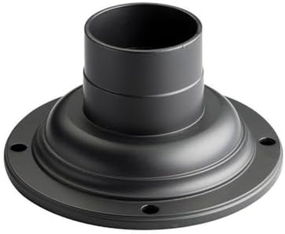 9530BK Accessory Pedestal Adaptor, Black 7-Inch
