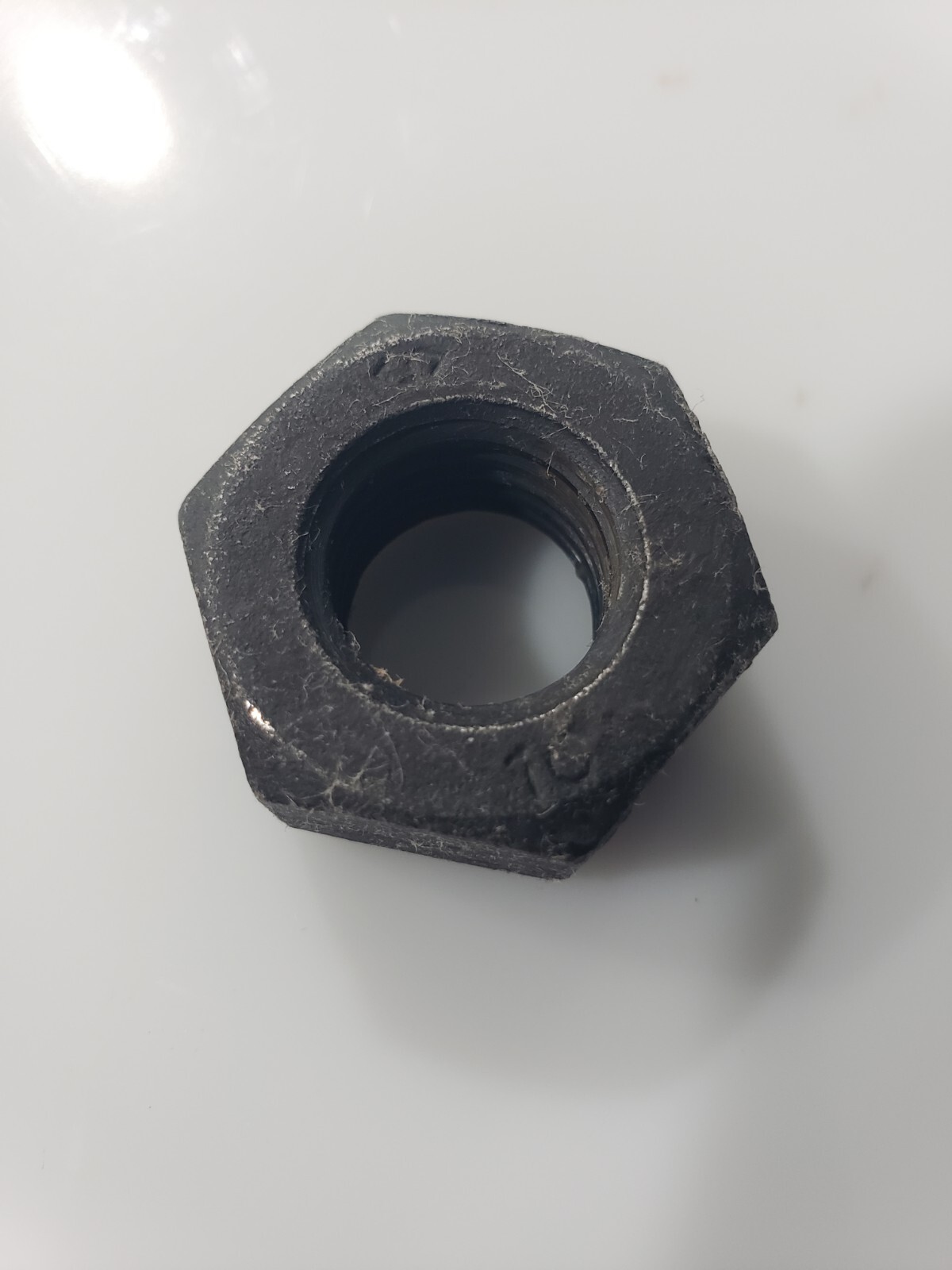 M16-2.0 Hex Nut, Steel, Class 8.8, Black Oxide, 10 Lot