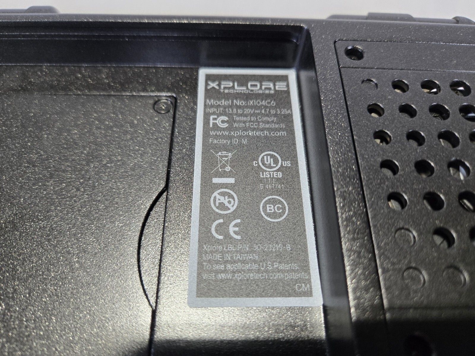 *Untested* Xplore Technologies iX104C6 Rugged Dual Mode Tablet W/ GPS Module