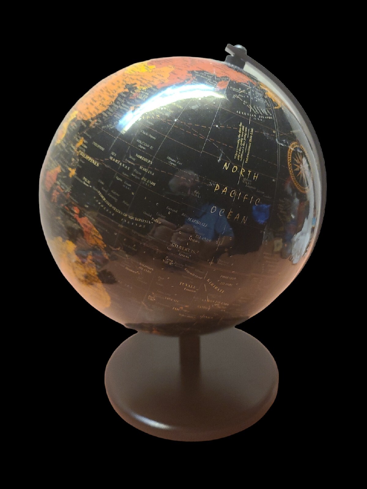 Decorative Black Globe