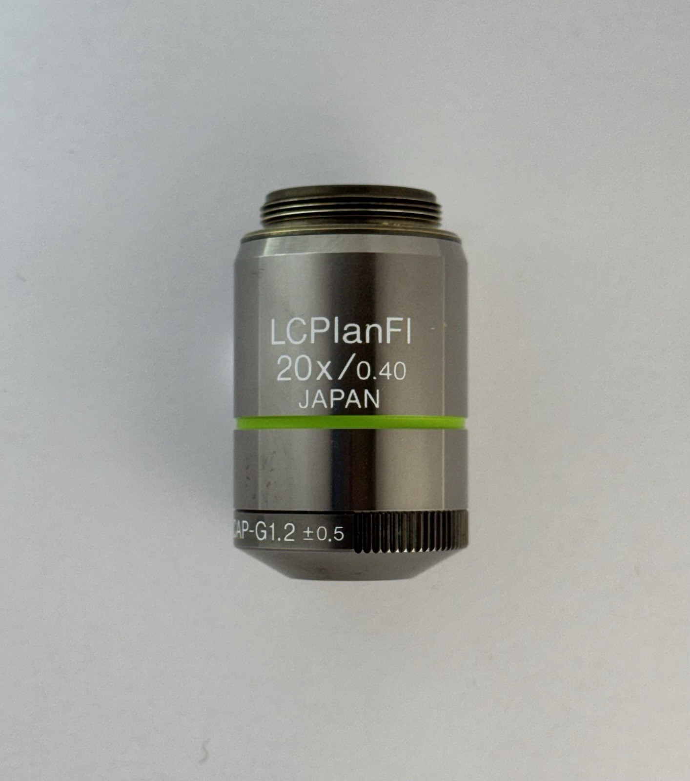 Olympus LCPlanFl 20x/0.40 0/∞ UIS Microscope Objective Lens RMS