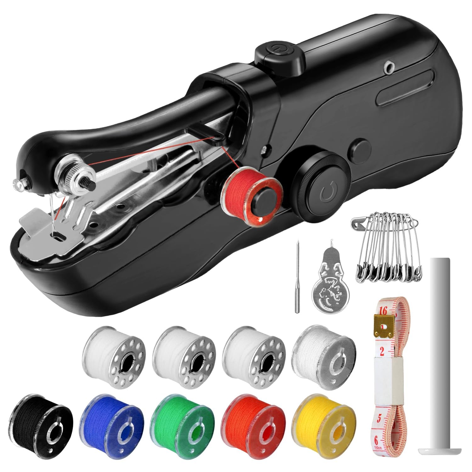 TMANI Grey Portable Sewing Machine