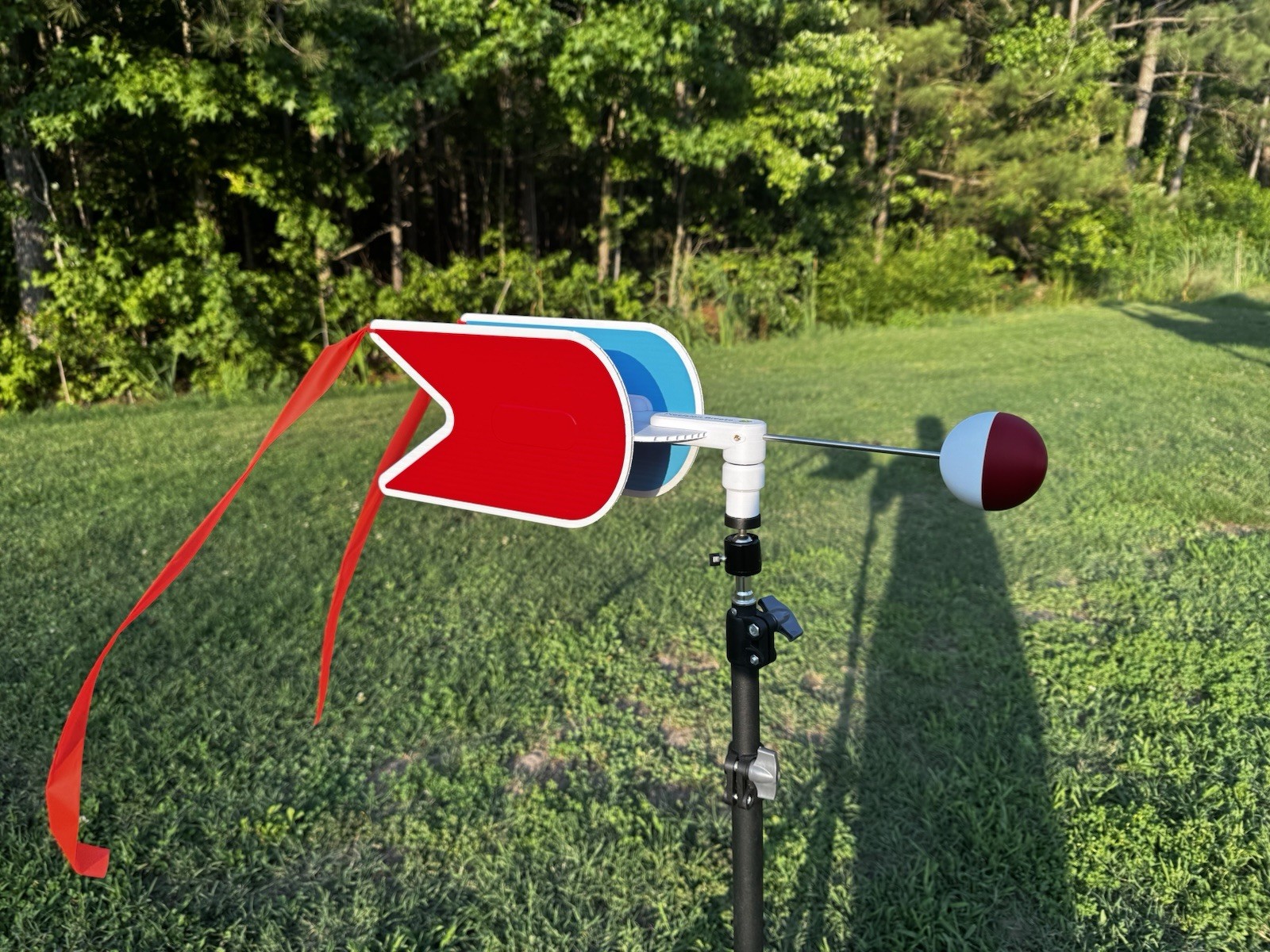 Precision Breeze Dual Wind Indicator – Magnetic Fins