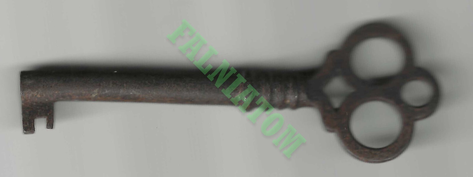 Vintage Hollow Barrel Skeleton Key - Approx 3" Long