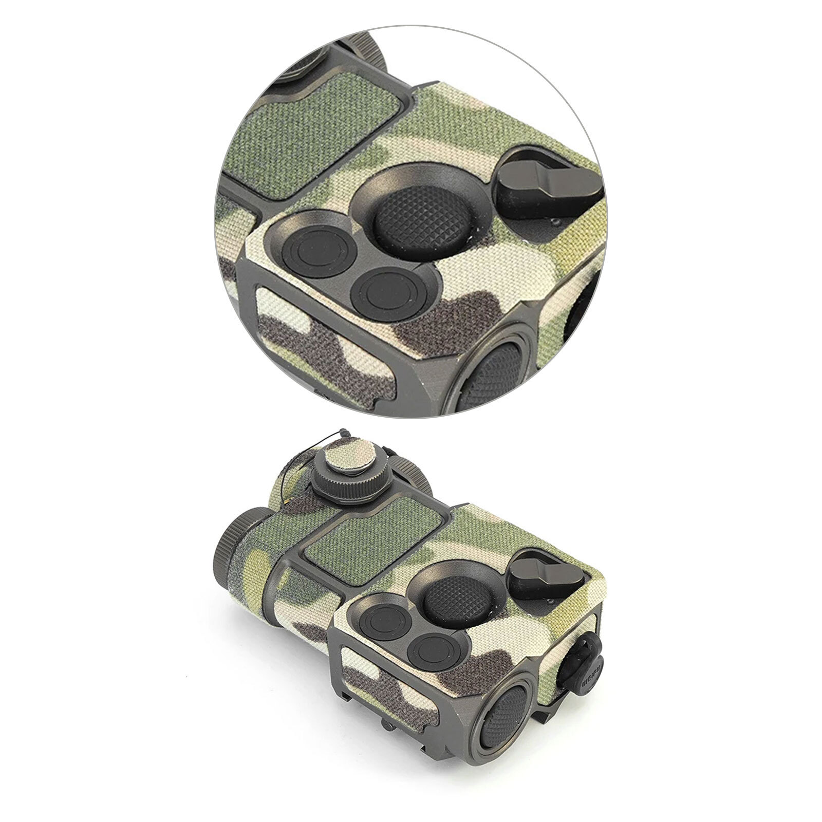 Camouflage Sticker PERST-4 Laser Protection Flashlight Wrap Optical Stickers-DE