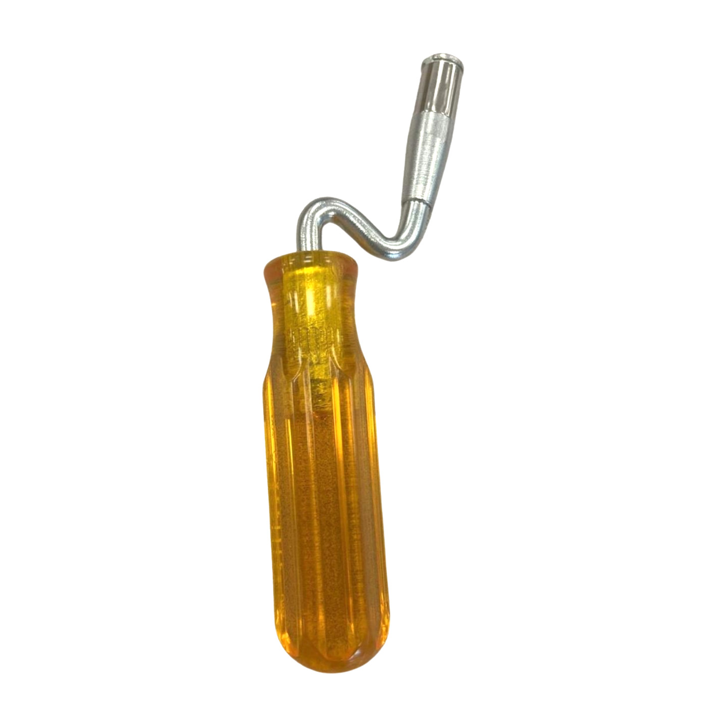 NOS Xcelite bit driver 99-QV, MADE IN USA amber colored handle