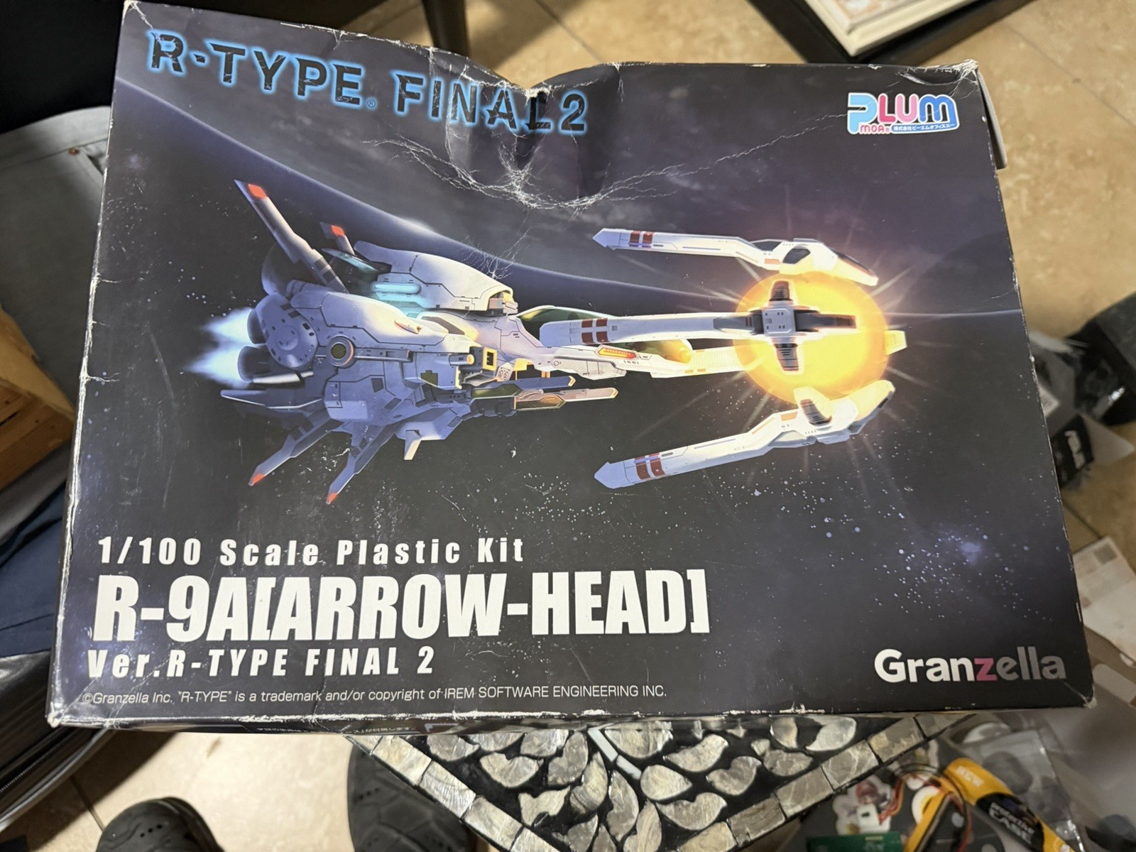 Plum 1/100 R-9A ARROW-HEAD R-Type Final 2 Plastic Model Kit PM001