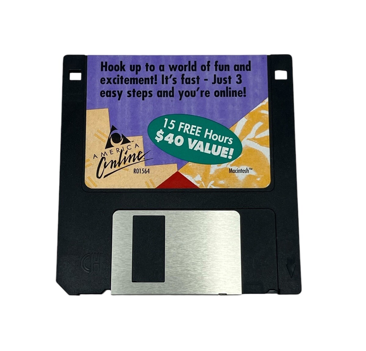 America Online Expired Floppy Disk 3.5" AOL 1996