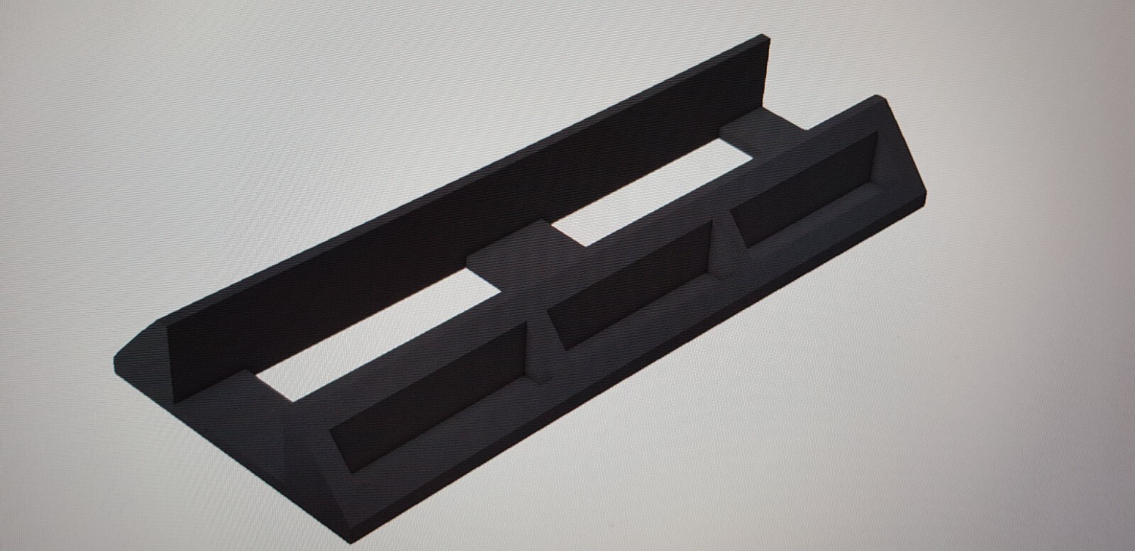 PS2 Slim Console and Memory Card Holder Vertical Stand