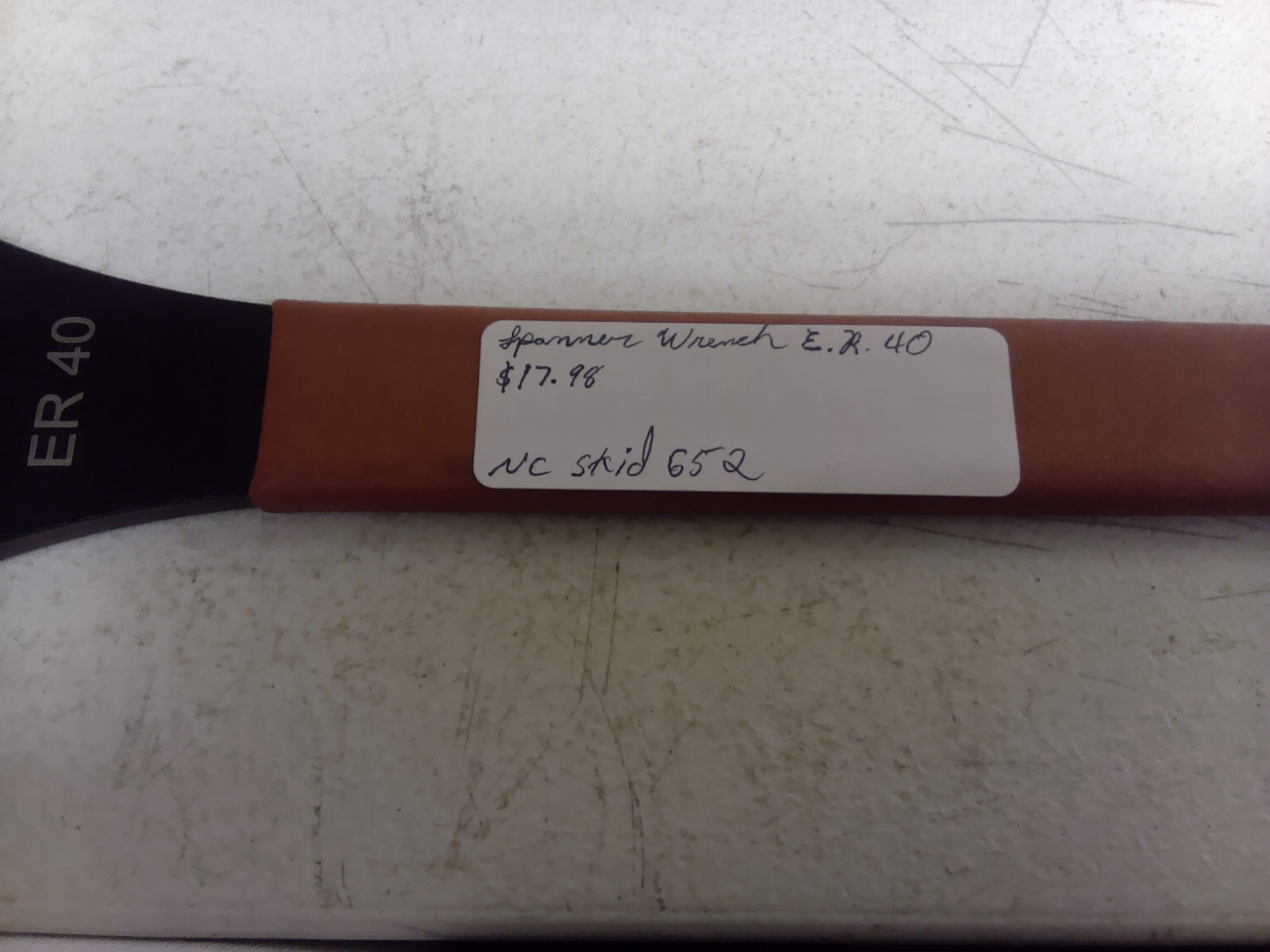 Spanner Wrench ER 40