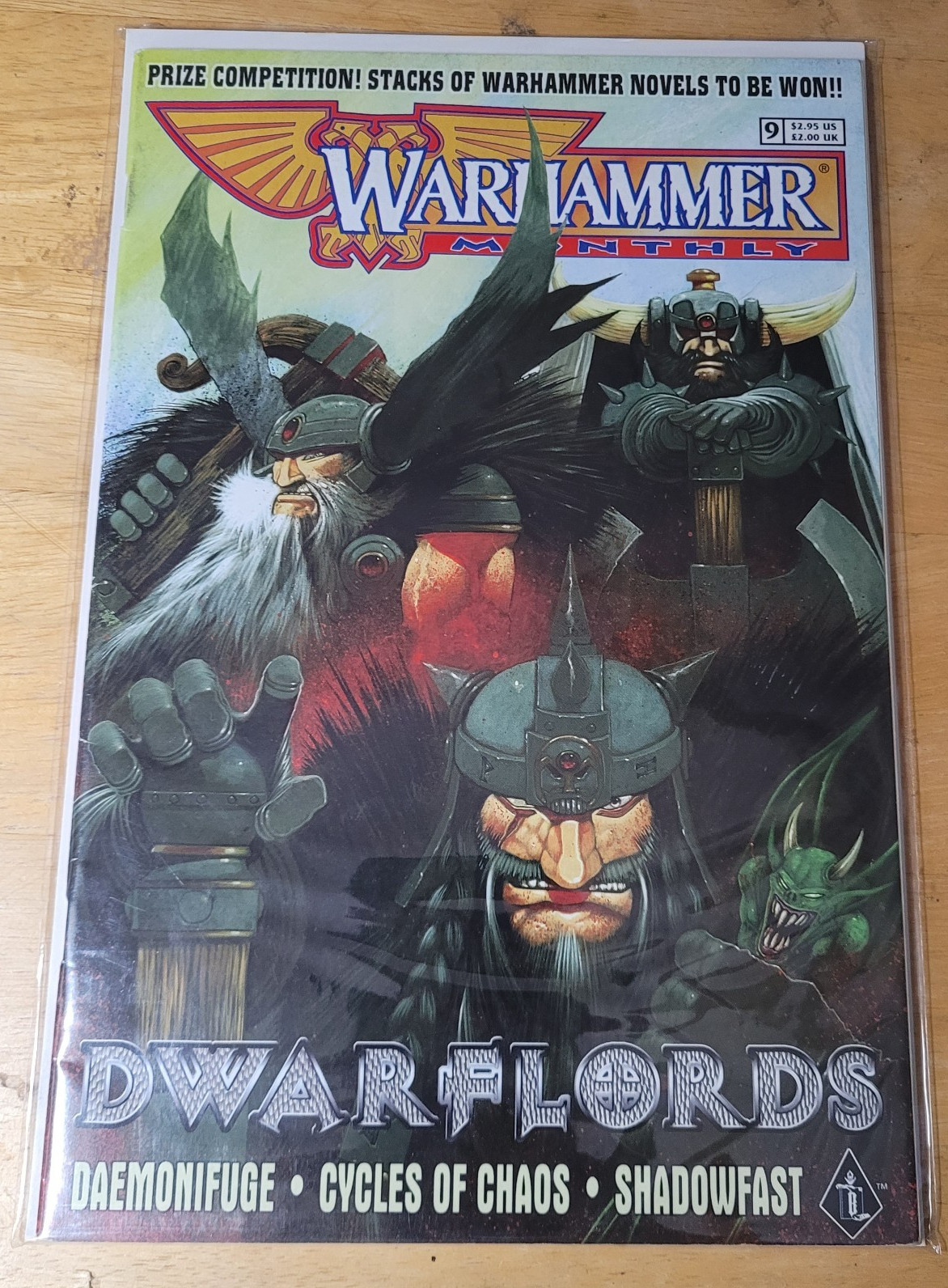 GW Warhammer Monthly #9 "Dwarflords, Daemonifuge, Shadowfast"