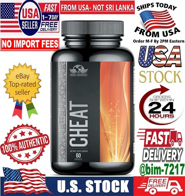 Cheat Carb Blocker Appetite Control Weight Support 60 Capsules 🔥US Seller🔥