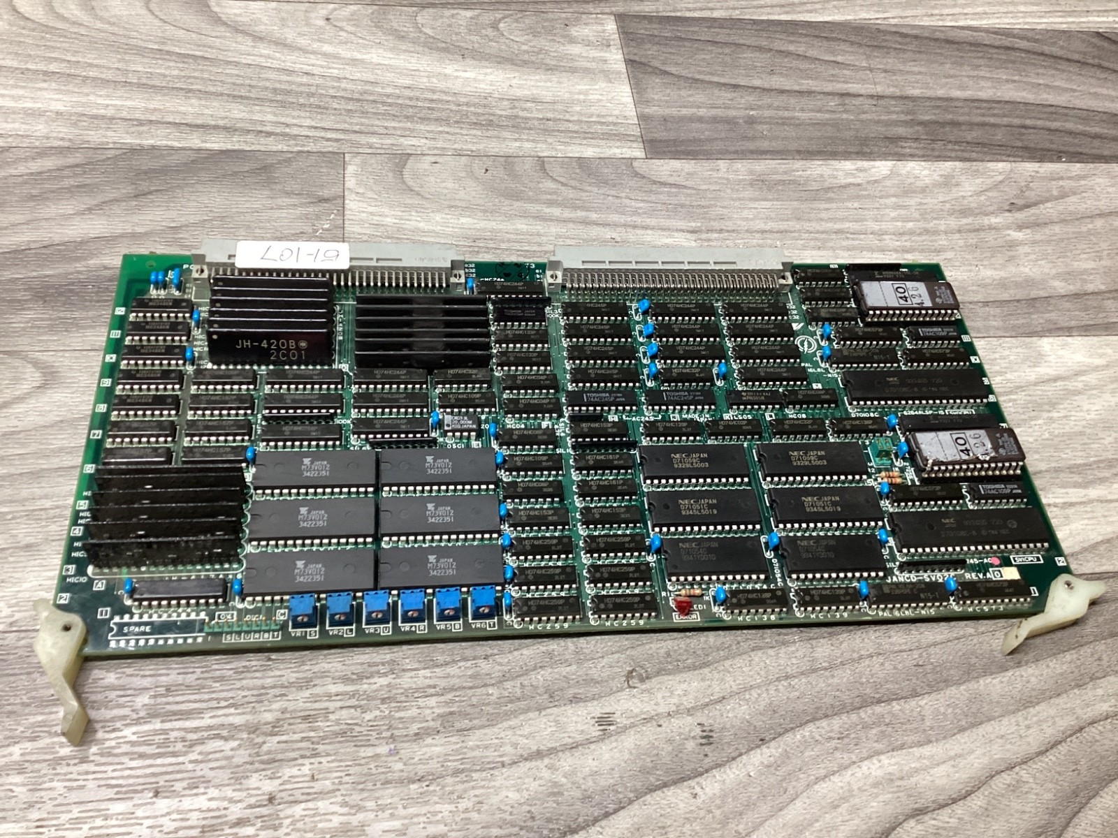 JANCD-SV02C Control Board Rev. A01 #117X56