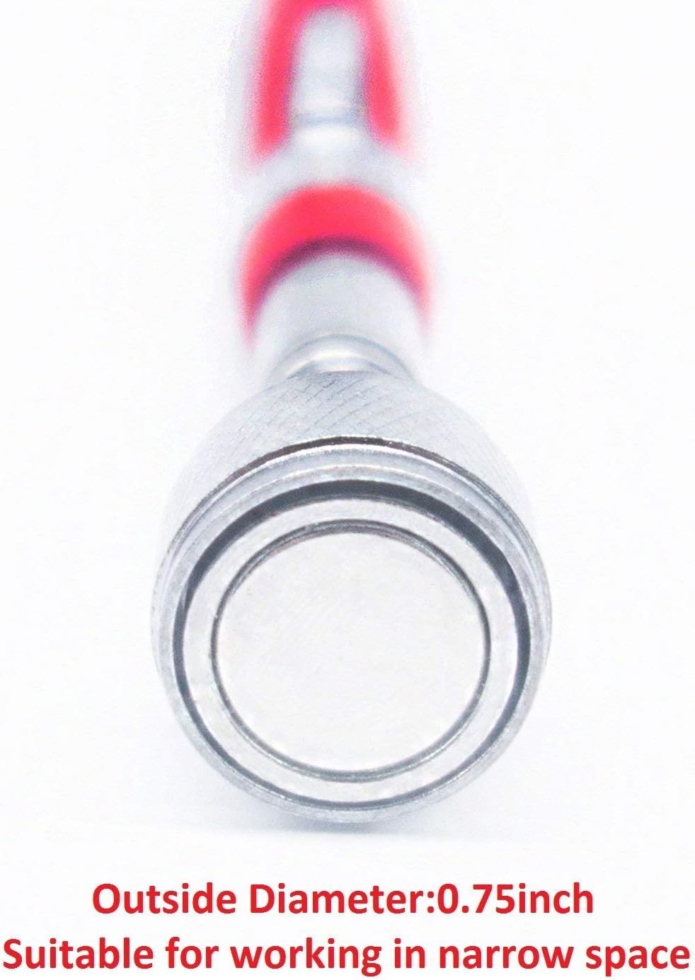 30" Extendable Magnet for Pickup with 8LB Pull and Pocket Clip