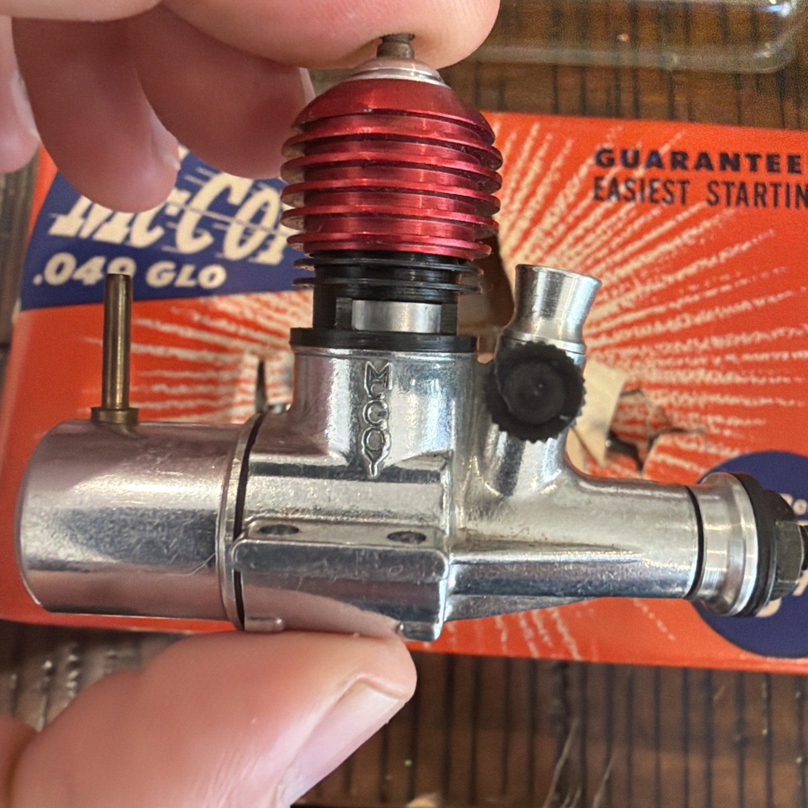 Vintage McCoy .049 Nitro Engine New In Original Packaging