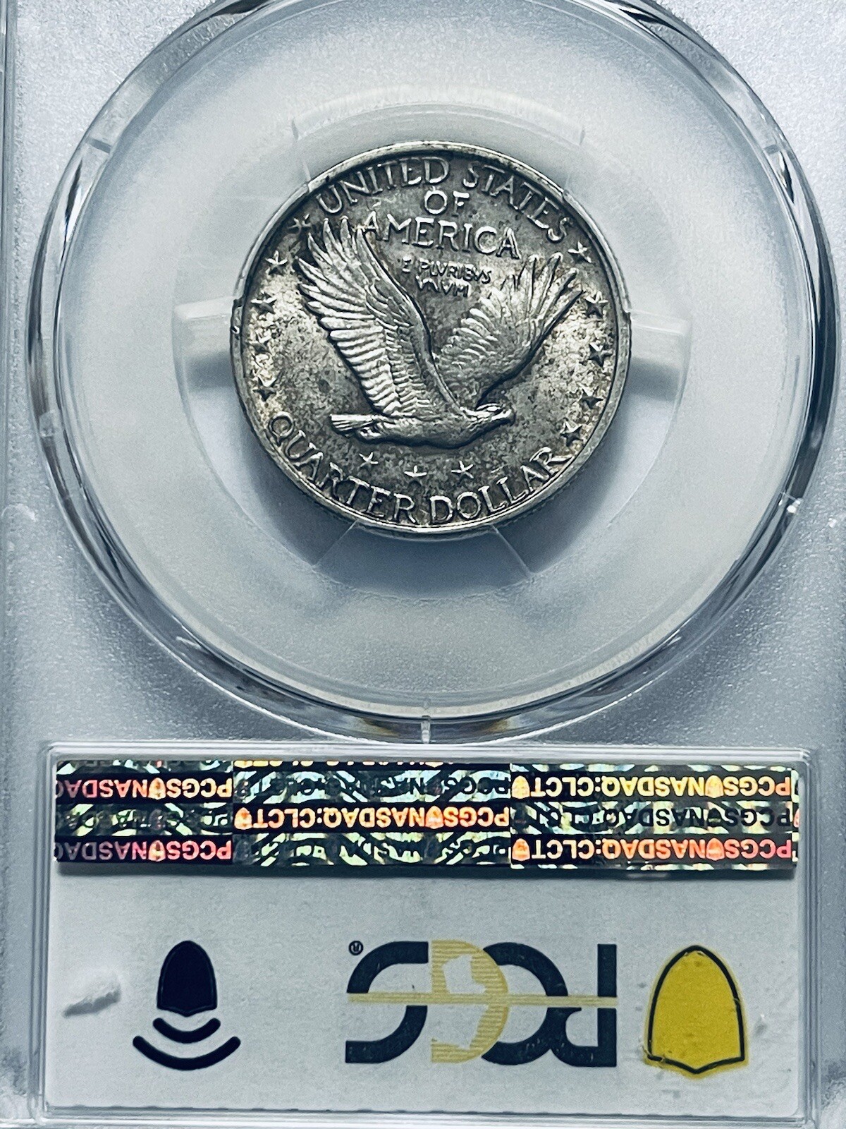 1920 Standing Liberty Quarter PCGS AU58FH