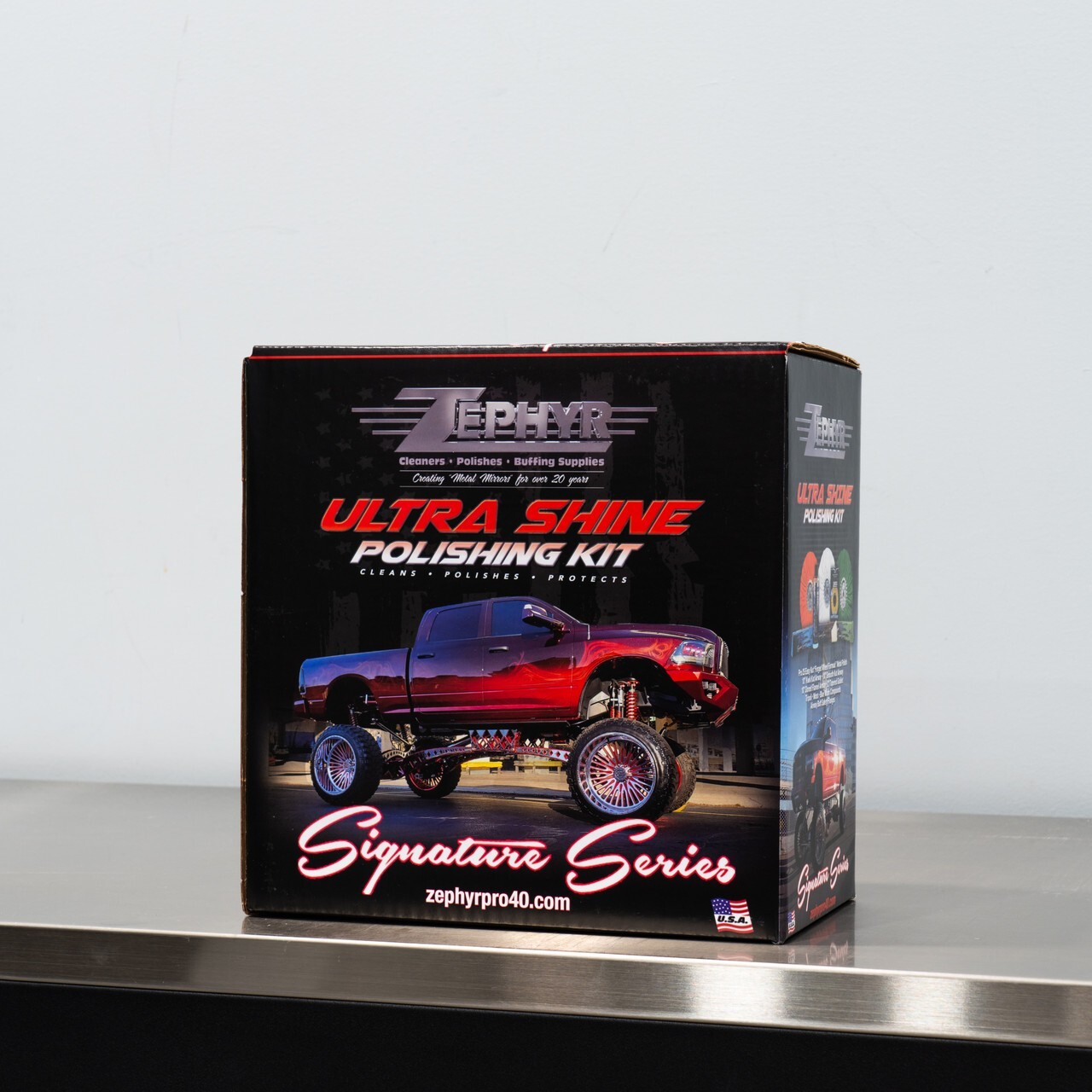 Zephyr Ultra Shine Metal Polishing Kit | 9 Signature Series Items