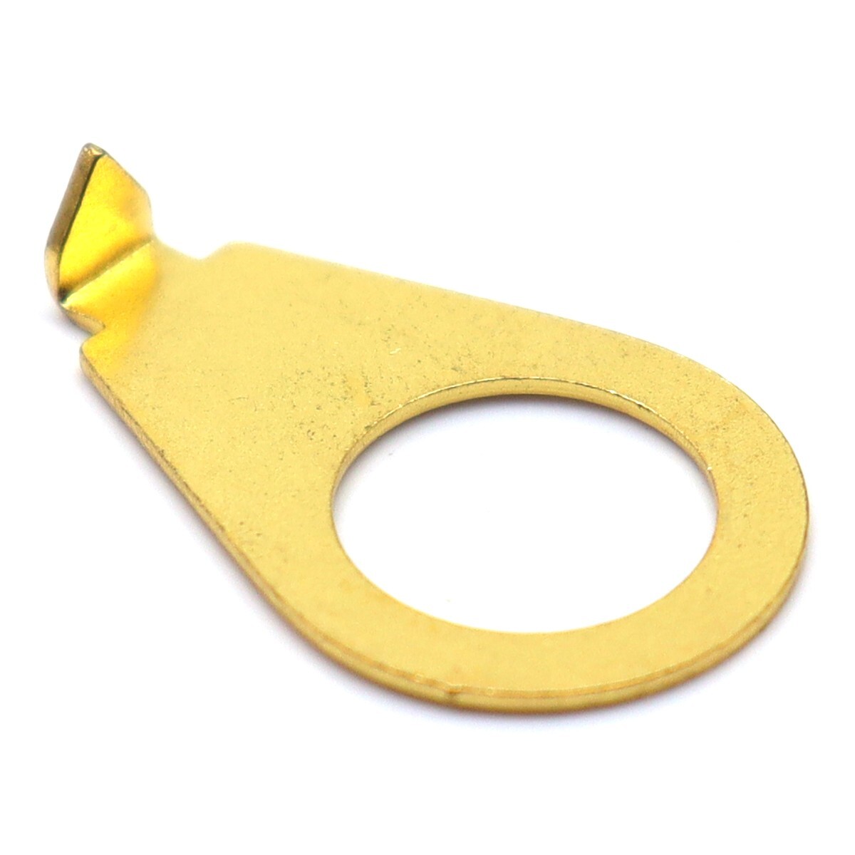 10pcs Guitar Knobs Pointer Plate Knobs Indicator Washers For Most Guitars Gold