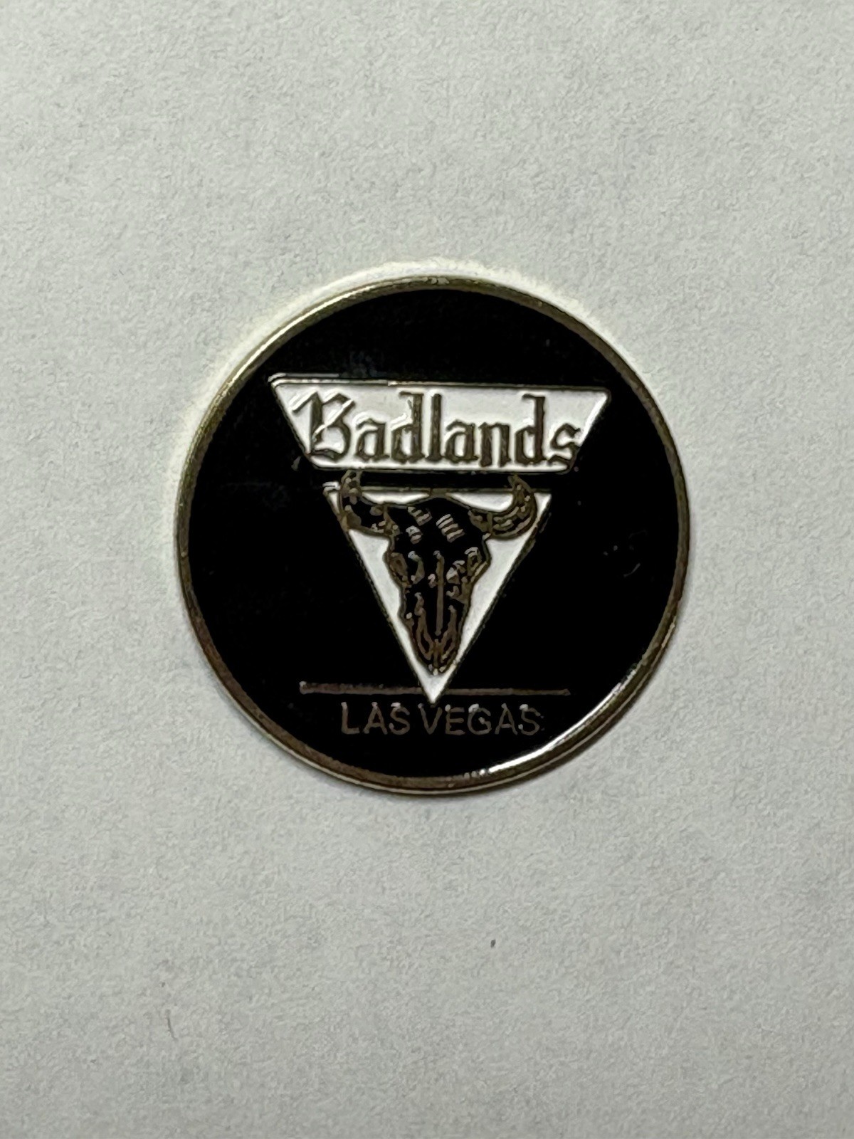 Badlands Golf Club 1" Coin Style Golf Marker - Las Vegas, Nevada - A Beauty!
