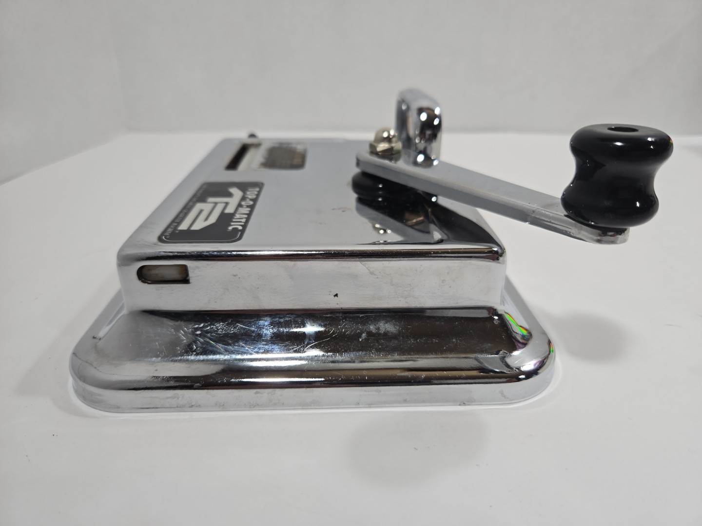 TOP-O-MATIC-T2'CIGARETTE ROLLING MACHINE W/BOX