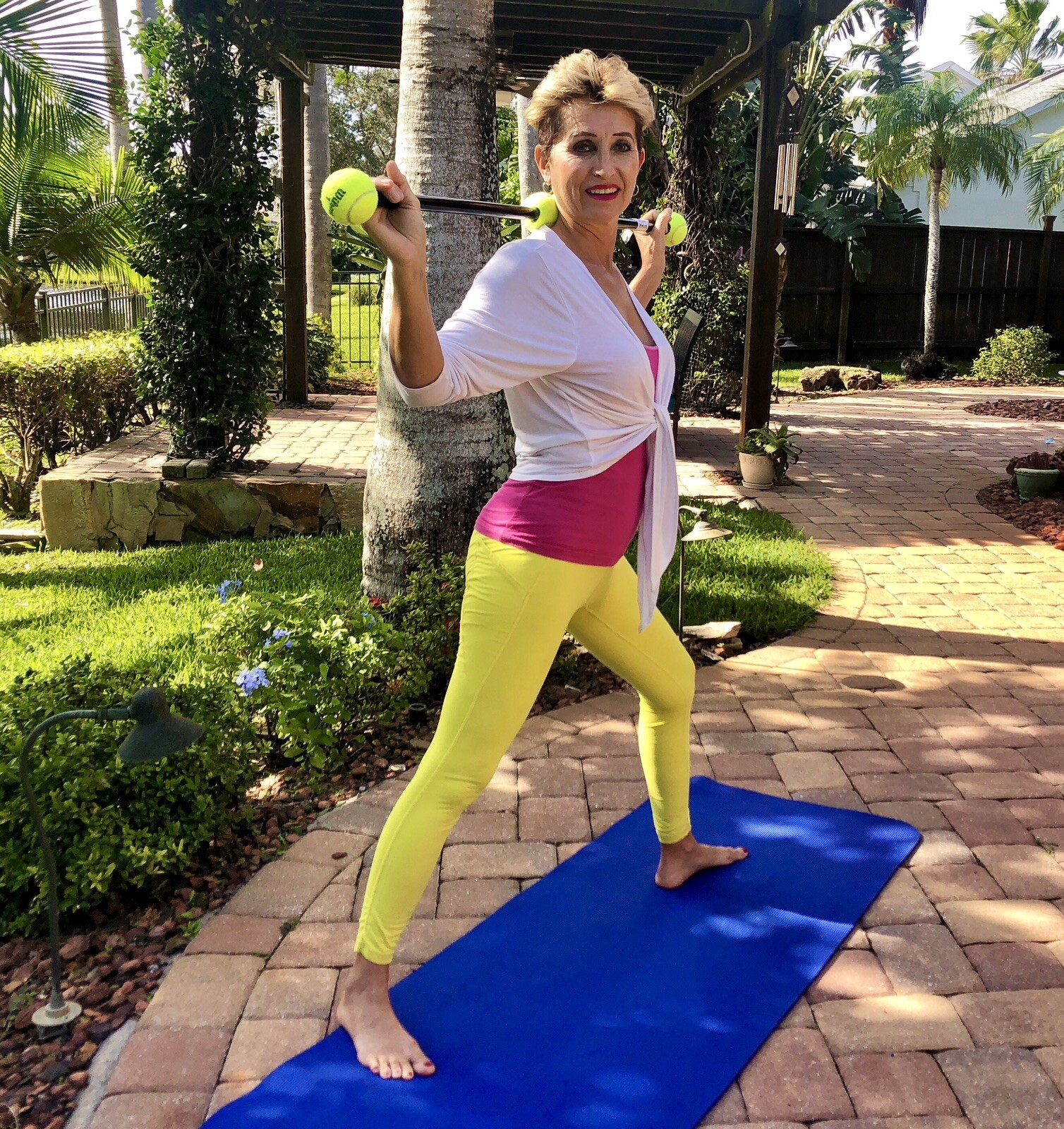 Yoga Flow Exercise Stick
