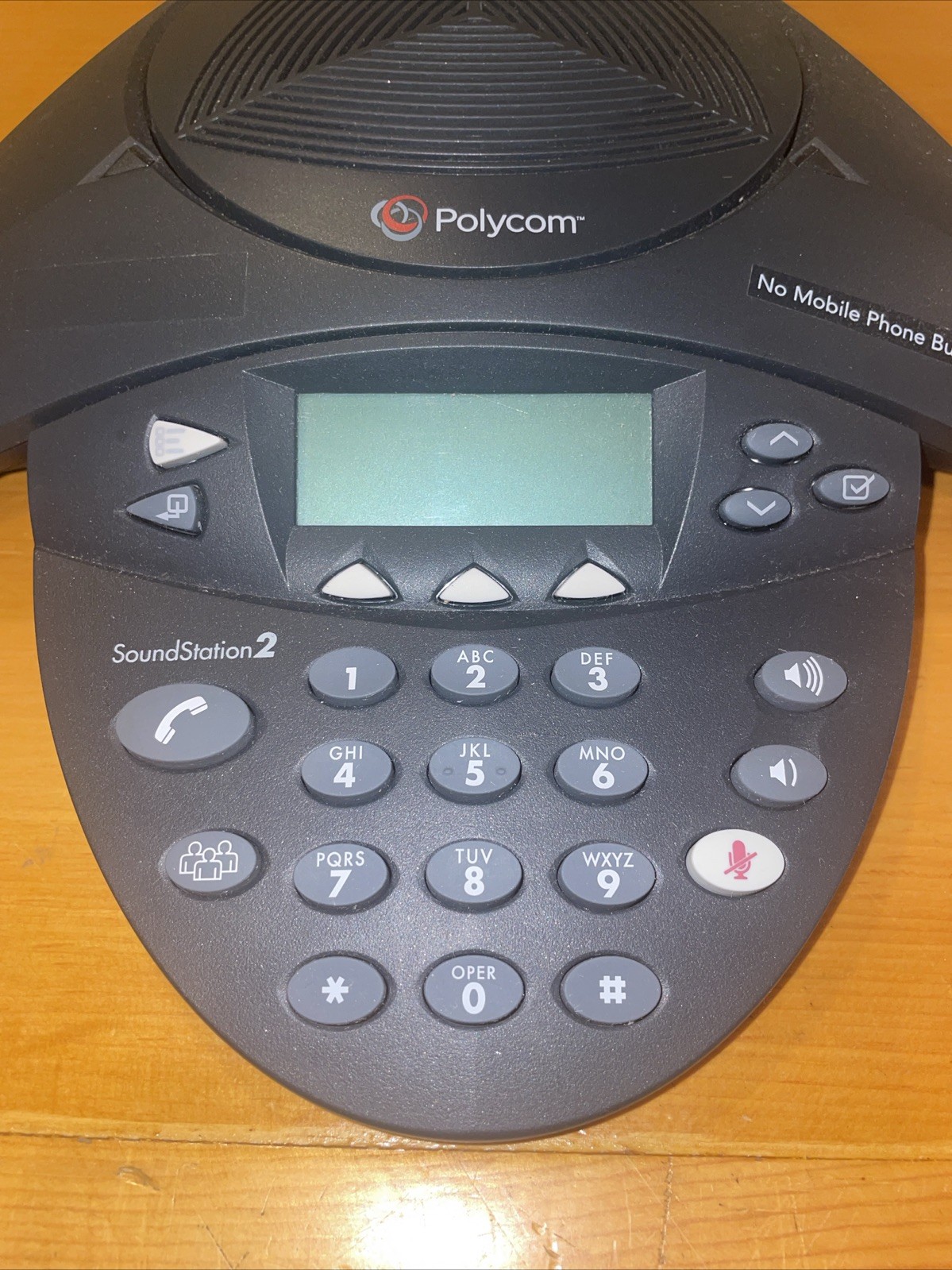 Polycom SoundStation2 2201-16200-601 w/ Wall Module 2201-16020-601, Cable