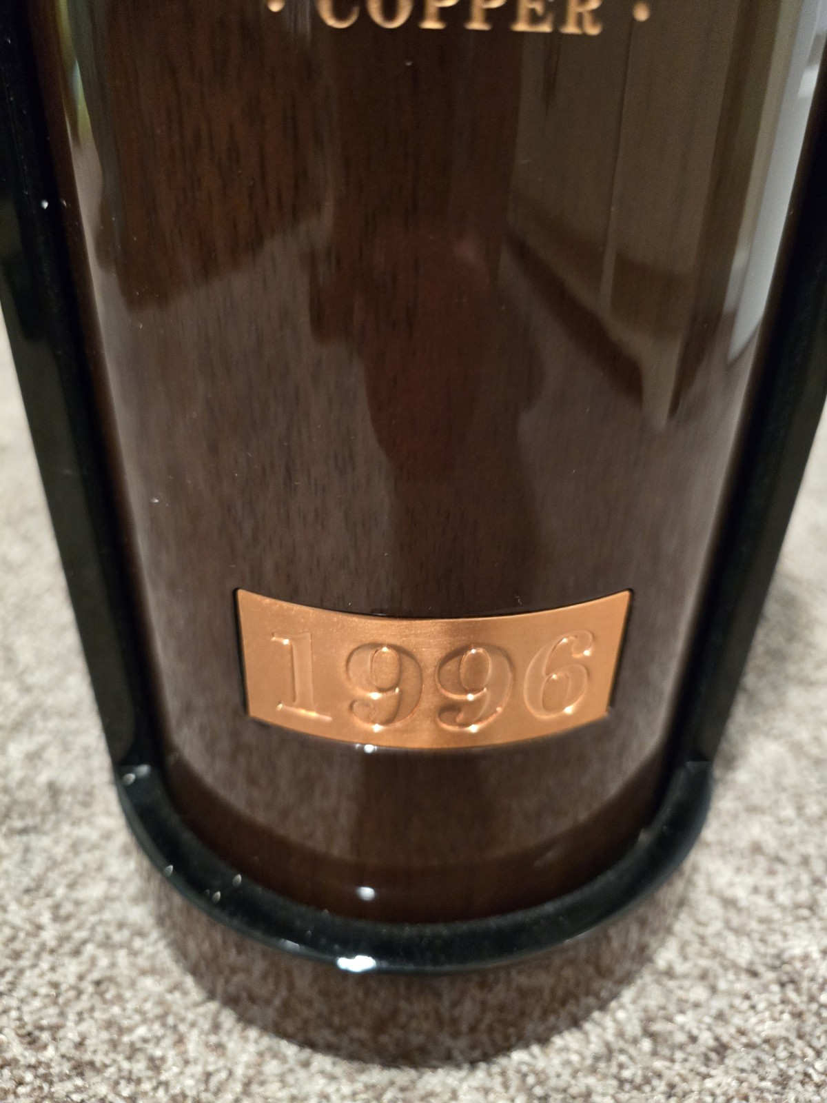 O.F.C 1996 (Old Fashioned Copper) Empty Wood Case read listing