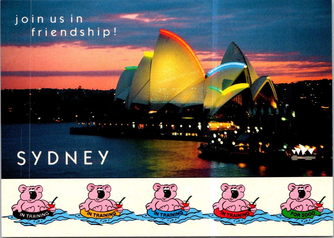 (1151) 29-6-2025 - Australia - NSW - Sydney Opera with Olympcic Colours