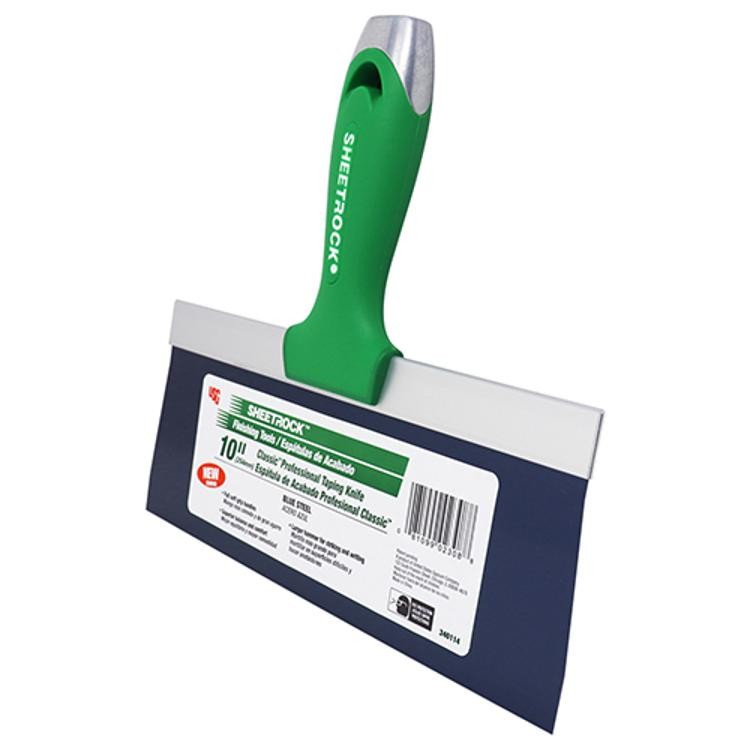 USG-Sheetrock 10" Classic Blue Steel Drywall Taping Knife