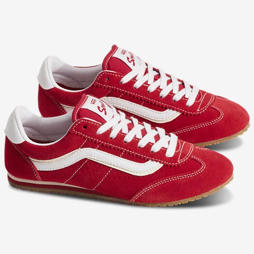 Vans Super Lowpro Racing Red VN000D83IZQ1 Womens Size 6-10 New