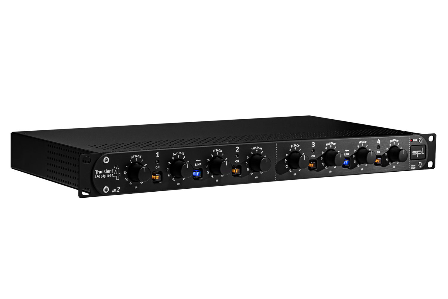 SPL Transient Designer 4 Mk2 4-Channel Dynamic Effect Processor 19" Rack-Mount