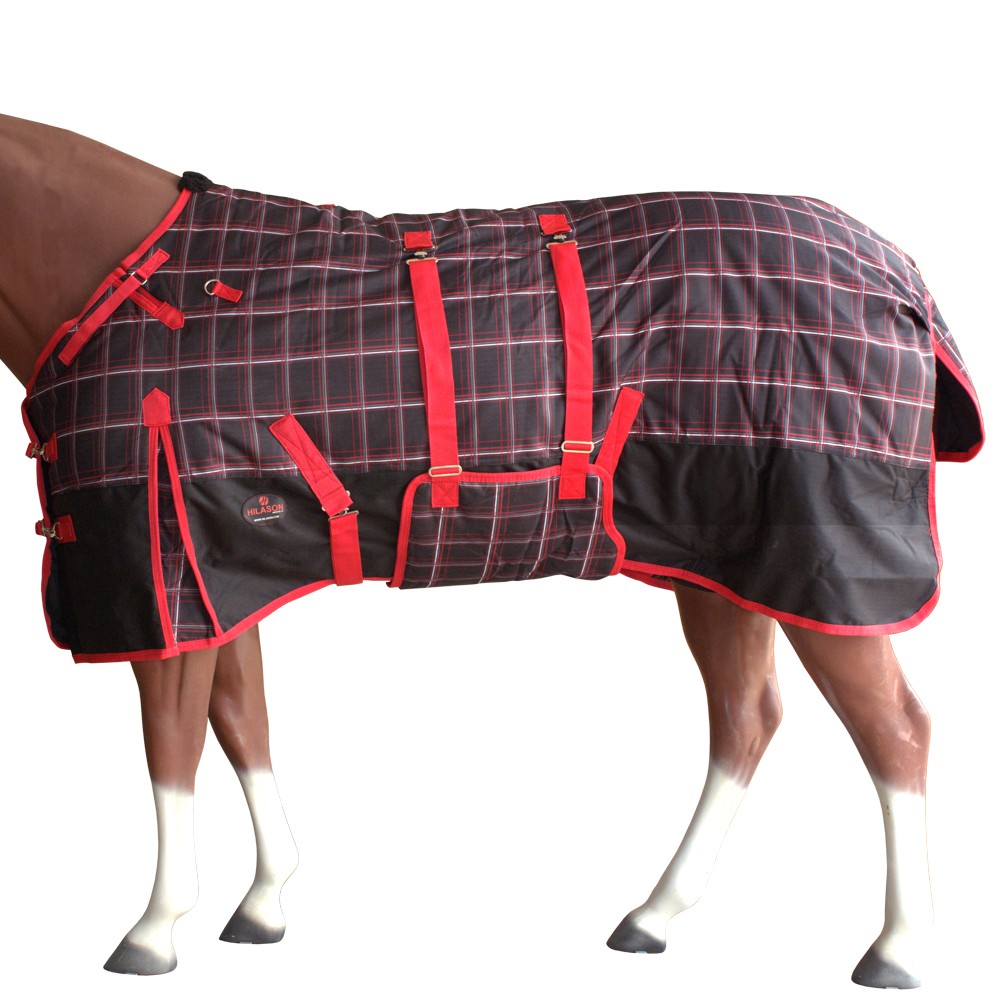 HILASON 1200D Winter Waterproof Poly Horse Blanket Belly Wrap | Turnout