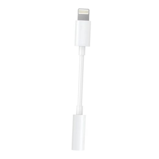 Apple MFi Certified Lightning to 3.5mm Headphone Jack 1Pack White/Lightning