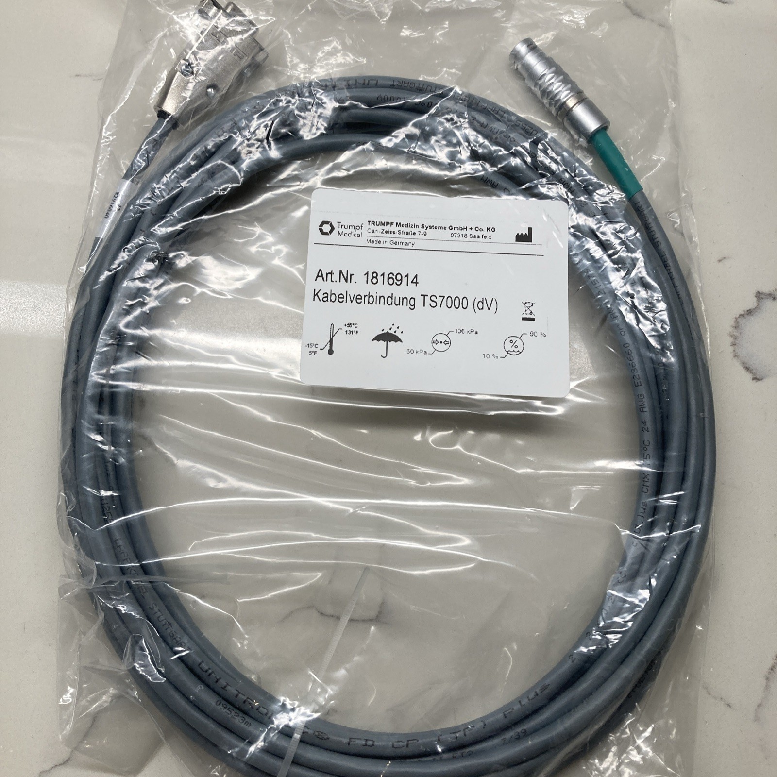 Trumpf Medical Art.Nr. 1816914 Kabelverbindung TS7000 (dV) 