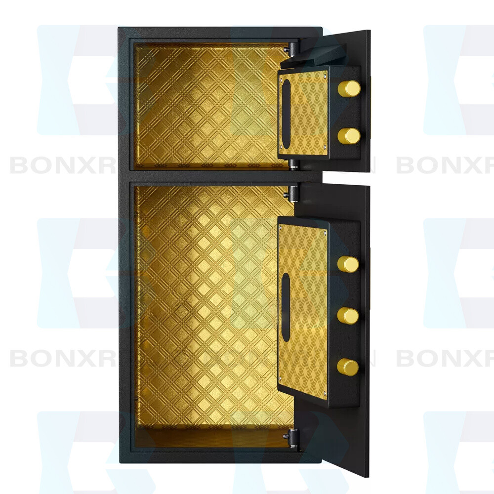Large Double-door Coin-operated Safe,Digital Security Safe with Fireproof