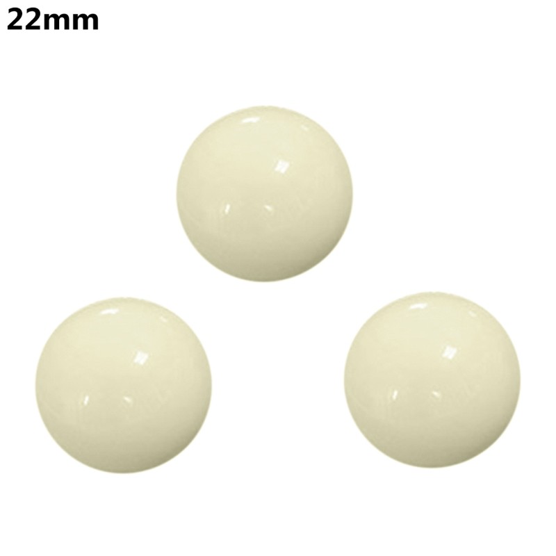 Pack of 3, 12/15/18/20/22mm American Roulette Ball Casino Roulette Game Replace