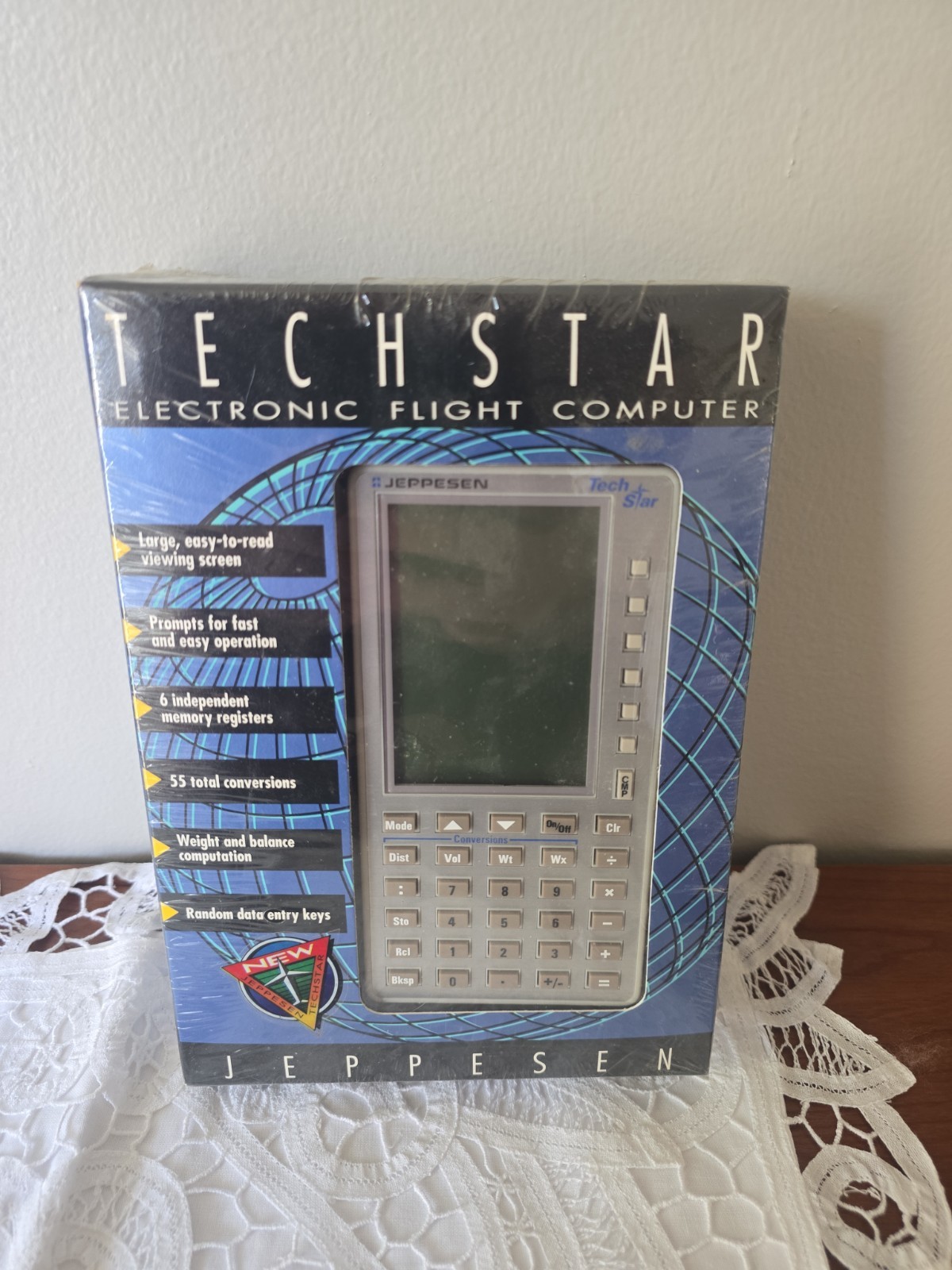 Sealed Jeppesen TechStar Electronic Flight Computer