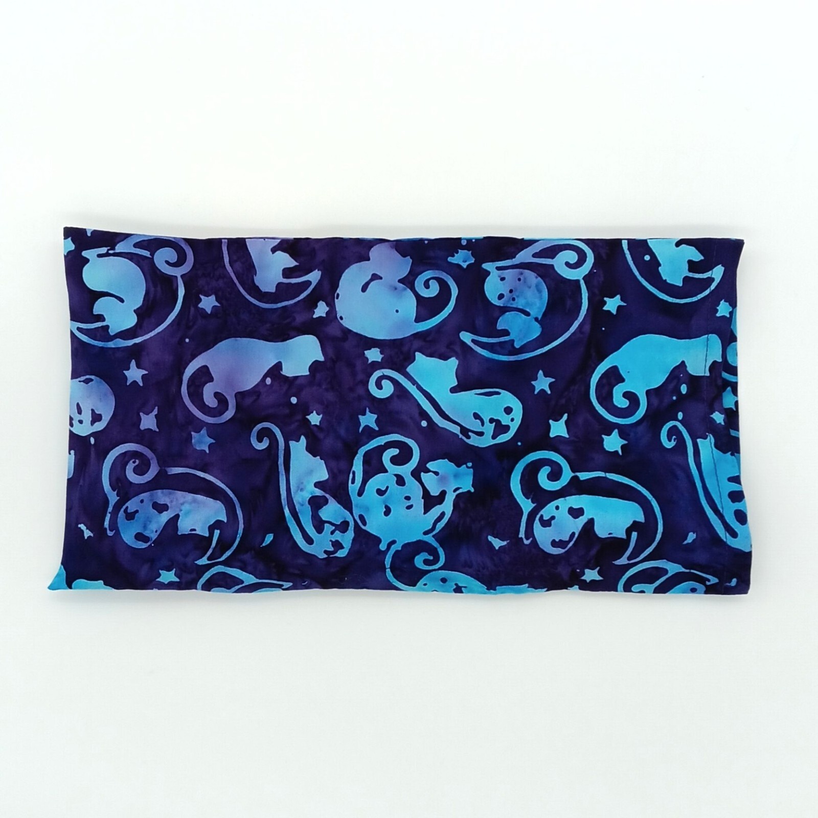 Microwave Heat Pack, Cold Pack, Washable Purple Cat Cover