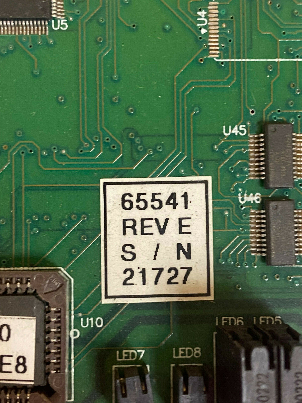 RVSI BOARD 65541 REV E