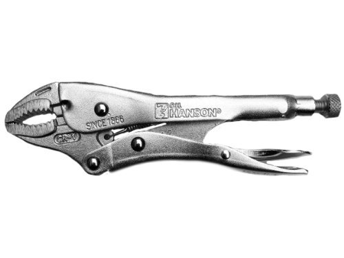 CH Hanson 70750 7" Curved Jaw Locking Plier