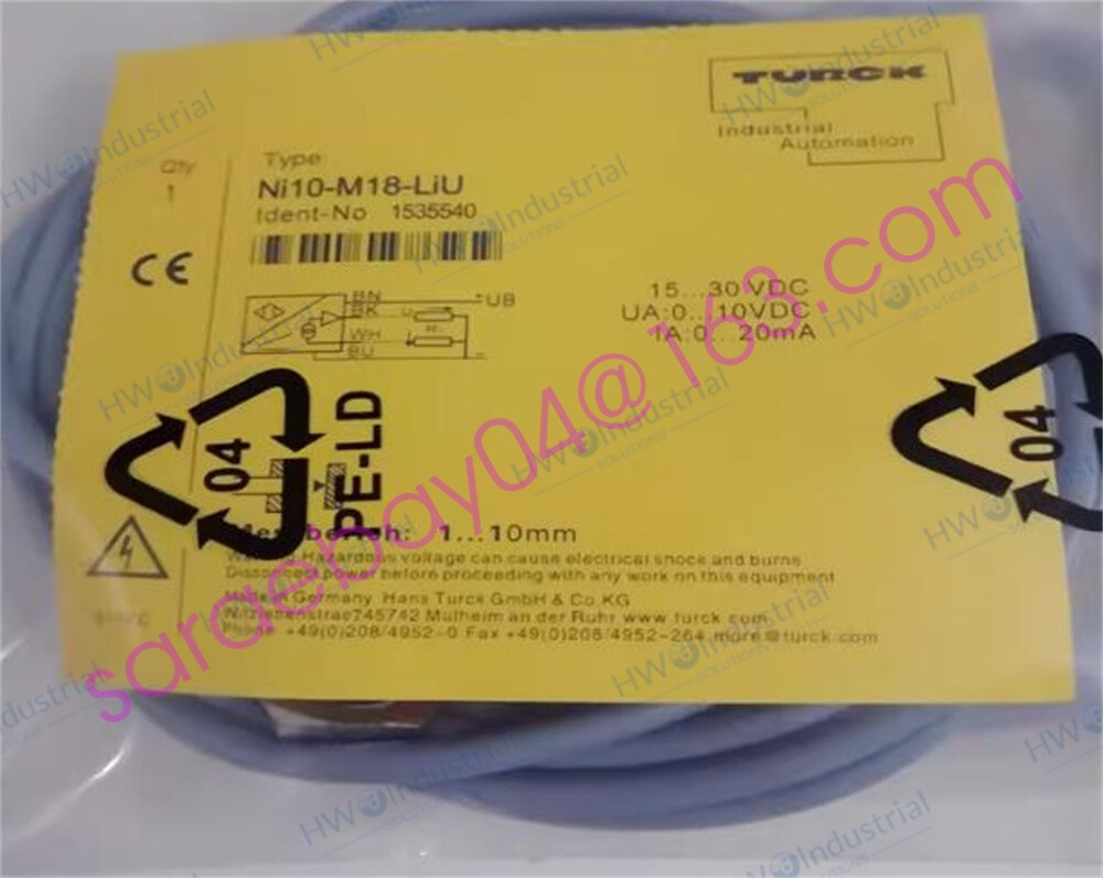 1/Piece Ni10-M18-LiU New Turck Proximity Switch Sensor
