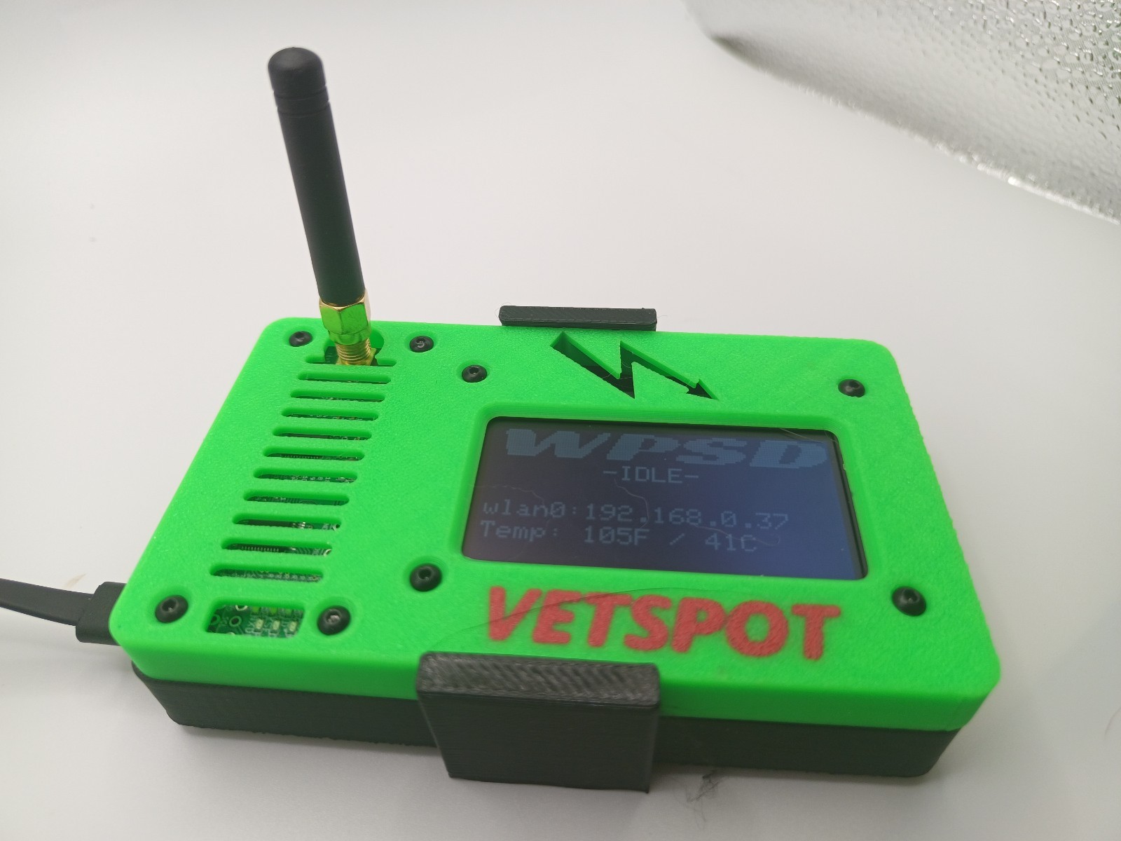 VETSPOT MMDVM For DMR P25 YSF DSTAR Raspberry Pi Zero 2W 2.4 Screen