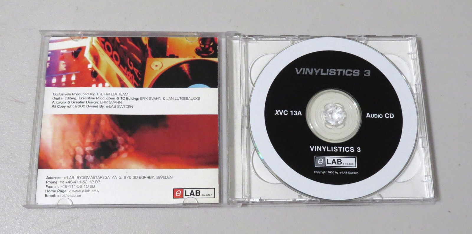 ELab Vinylistics 3 SampleSound LibrarySampling Double CD 2000 TC Enhance G2U