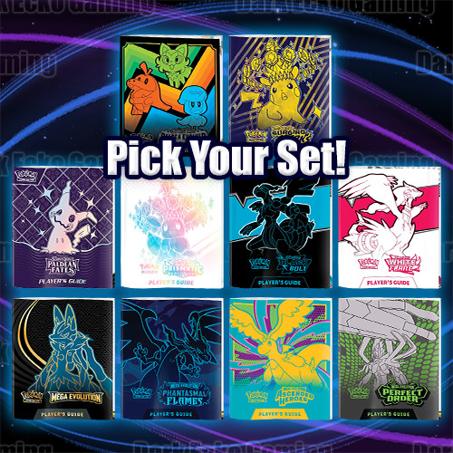 --Choose Your Booklet-- Pokemon TCG Elite Trainer Box Player's Guide
