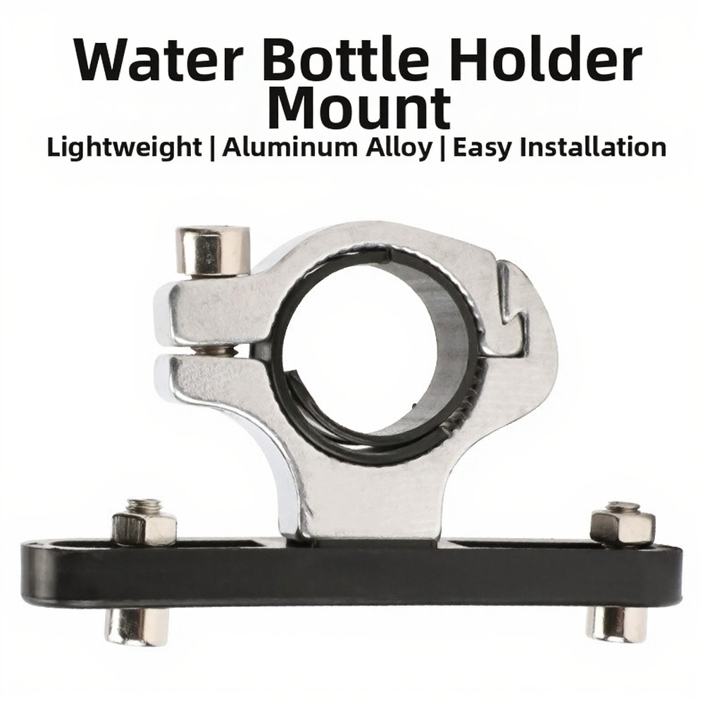 Aluminum Alloy MTB Bottle Holder Adapter Buckle 8x2.4cm Lightweight 40g